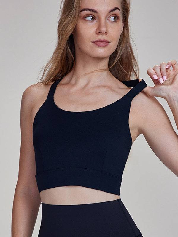 ZASUWA Female Big Cross Back Sports Bras