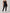 ZASUWA Female Contrast Color U Collar Cross Back Jumpsuits
