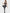 ZASUWA Female Contrast Color Push Up Design Elastic Tight Shockproof Tracksuit