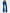 ZASUWA Female Denim Pocket Button Flare Leggings