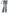 ZASUWA Female Cowboy Zipper Casual Loose Pants