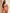 ZASUWA Female Lace-up Rainbow Contrast Color Splicing Bikini Set