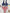 ZASUWA Female Great Flags Contrast Color Stripes Hollow Out Backless One Piece