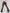 ZASUWA Female Deep V Back Scrunch Bum Flare Leggings