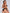 ZASUWA Female Mesh Drawstring Tailoring Contrast Color Bikini Set