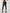 ZASUWA Female Faux Leather Pocket Scrunch Bum Cargo Leggings