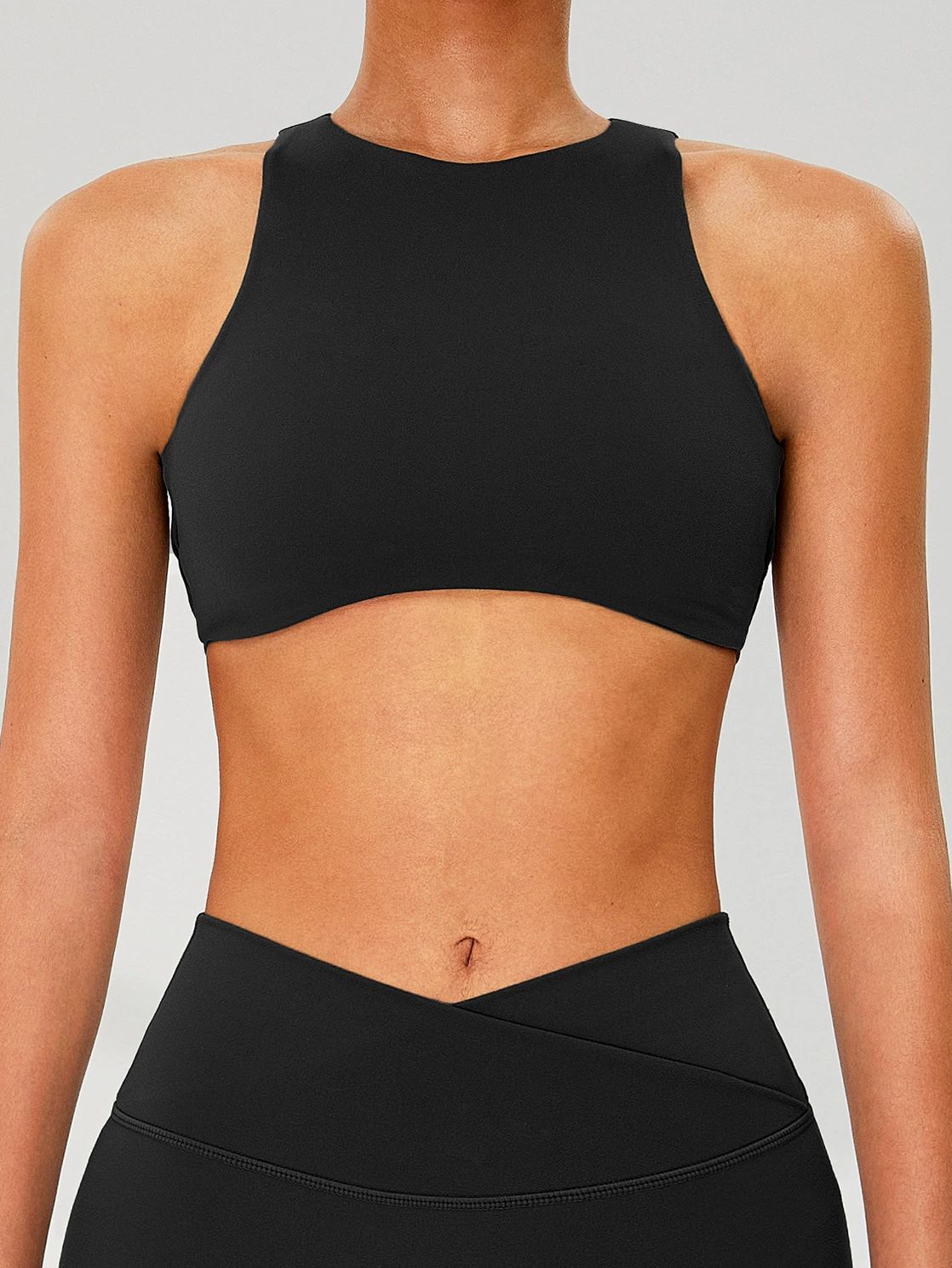 ZASUWA Female Solid Color Quick Dry Sports Bras