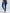 ZASUWA Female Denim Elastic Tight Pocket Cargo Leggings