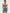 ZASUWA Female Contrast Color Cross Back Elastic Tight Short Tracksuit