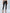 ZASUWA Female Faux Leather Zipper Buttons Pocket Leggings