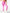 ZASUWA Female Corset Contrast Color Elastic Tight Quick Dry Hip-lift Leggings