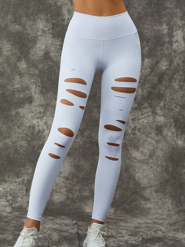 ZASUWA Female Cross Back Hollow Out Tracksuit