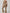 ZASUWA Female Contrast Color Deep V Collar Backless Flare Tracksuit