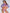 ZASUWA Female Rainbow Strip Sunscreen Bikini 3-piece Set