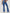 ZASUWA Female Flare Hip-lift High-waisted Split Pants