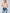 ZASUWA Female Deep V Back Denim Scrunch Bum Zipper High-support Tracksuit
