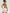 ZASUWA Female Cross Back U Collar Elastic Tight Short Romper