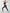 ?ZASUWA Female Fly Eye Contrast Color PU Heart-Shape-Hip Tracksuit