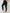 ZASUWA Female High-waisted Adjustable Strap Solid Color Elastic Tight Basic Yoga Leggings