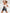 ZASUWA Female One-shoulder Sports Ankle Bras