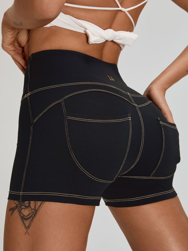 ZASUWA Female Sexy Denim Pocket Quick-dry Shorts