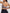 ZASUWA Female V-neck Contrast Color Stripe Quick Dry Backless with Chest Pads Sports Bras