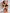 ZASUWA Female Mesh Drawstring Tailoring Contrast Color Bikini Set