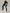 ZASUWA Female Sexy Mesh Splicing High-waisted Hip-lift Stripes Leggings