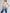 ZASUWA Female Deep V Back Denim Scrunch Bum Leggings