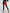 ❤ZASUWA Female Pop Style Contrast Color Unique Twist With Pads Tracksuit