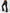 ZASUWA Female Deep V Back Scrunch Bum Flare Pants