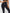 ZASUWA Female Black Leggings Add Velvet Padded High Waist Corset Leggings