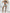 ZASUWA Female Sexy Contrast Color Fishnet Hollow Out 2-Pieces Without Bikini Set Swimwear Cover-up