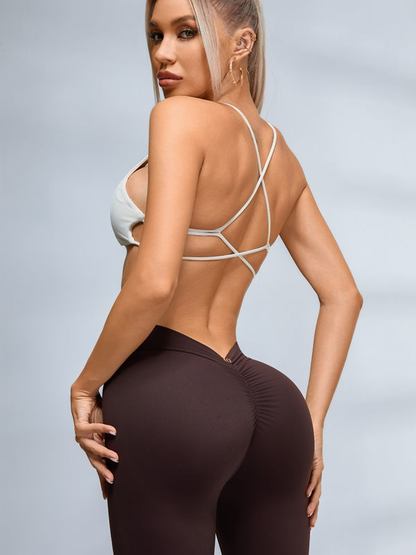 ZASUWA Female Cross Back Sports Bras