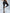ZASUWA Female Faux Leather Zipper Buttons Pocket Leggings