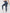 ZASUWA Female Denim Elastic Tight Hip-lift Quick Dry Leggings