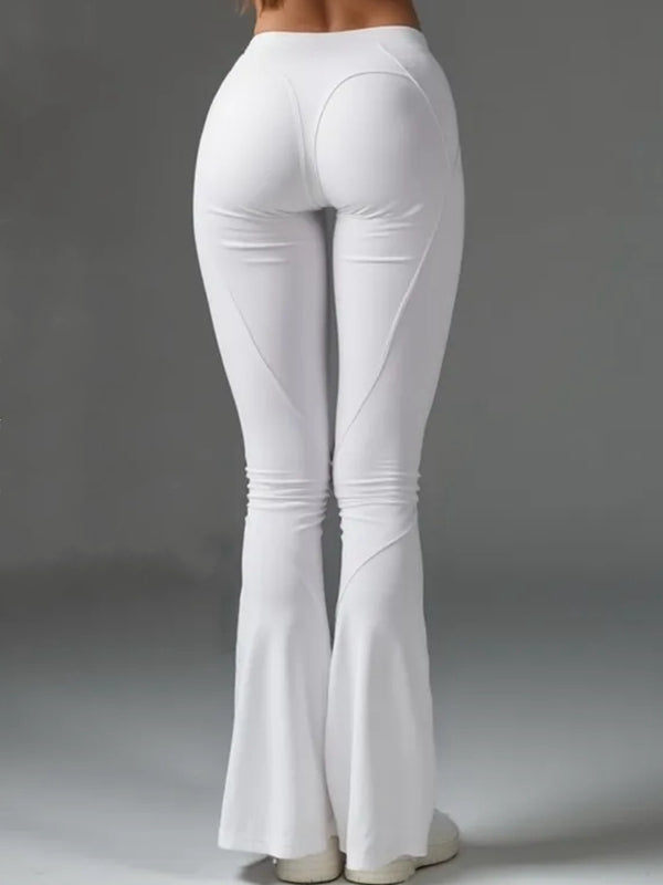 ?ZASUWA Female Push Up Flare Leggings