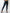 ?ZASUWA Female Faux Leather Zipper Button Leggings