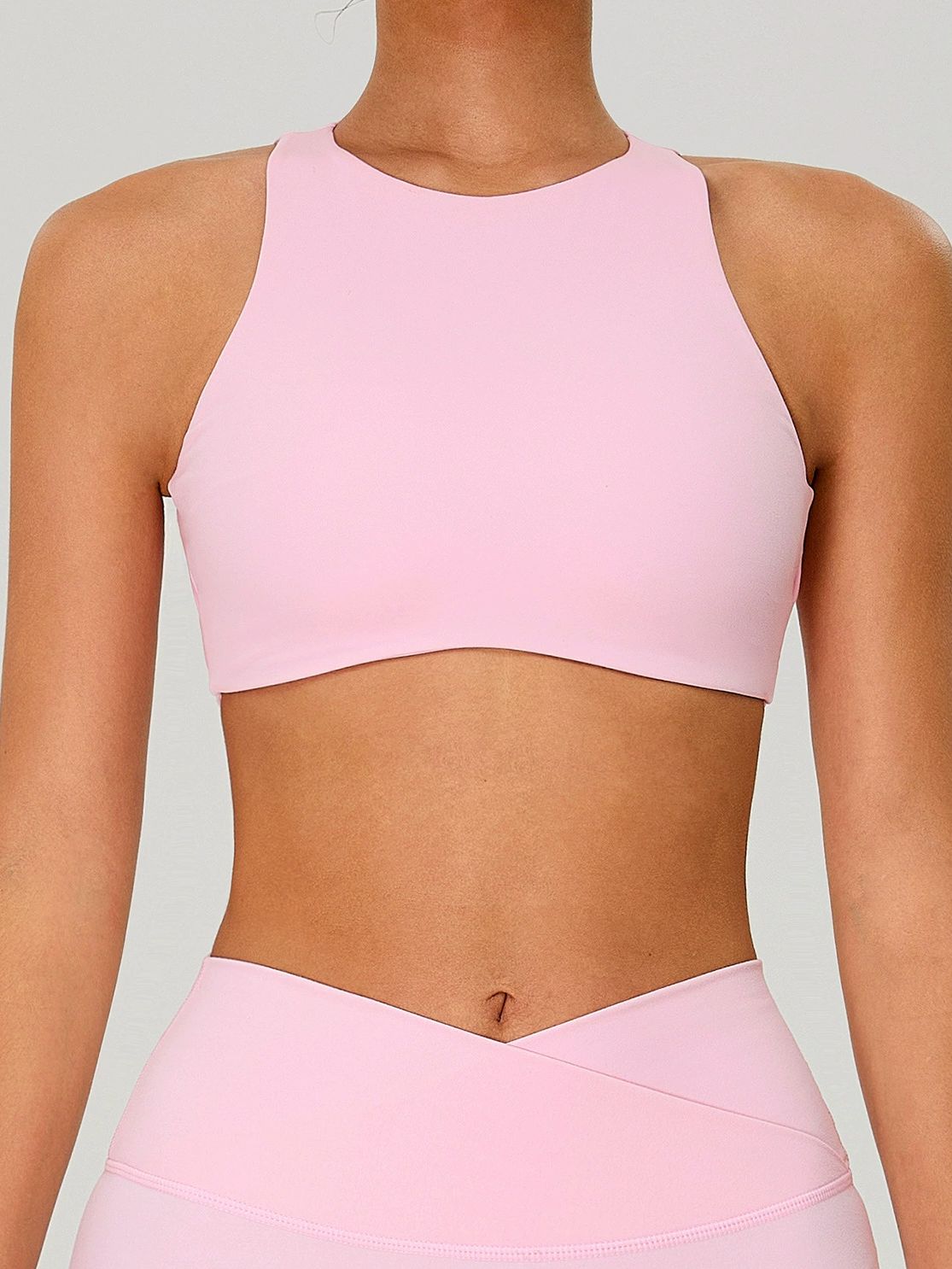 ZASUWA Female Solid Color Quick Dry Sports Bras