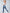 ZASUWA Female Deep V Back Denim Scrunch Bum Zipper High-support Tracksuit