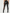 ?ZASUWA Female Sexy Sheer Mesh Faux Leather Leggings