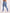 ZASUWA Female Fishnet Denim Scrunch Bum High-rise High-waisted Leggings