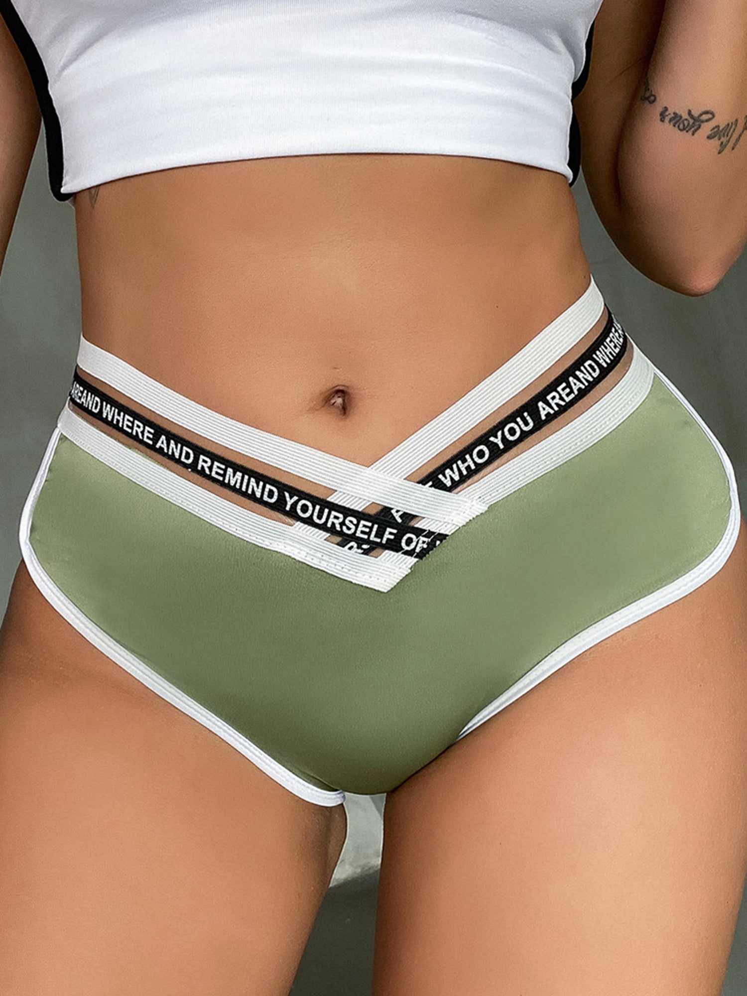 ZASUWA Female Candy Color Sexy Mesh Hot Spandex Gym Booty Shorts