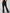 ZASUWA Female Contrast Color Stripe High-rise Flare Leggings