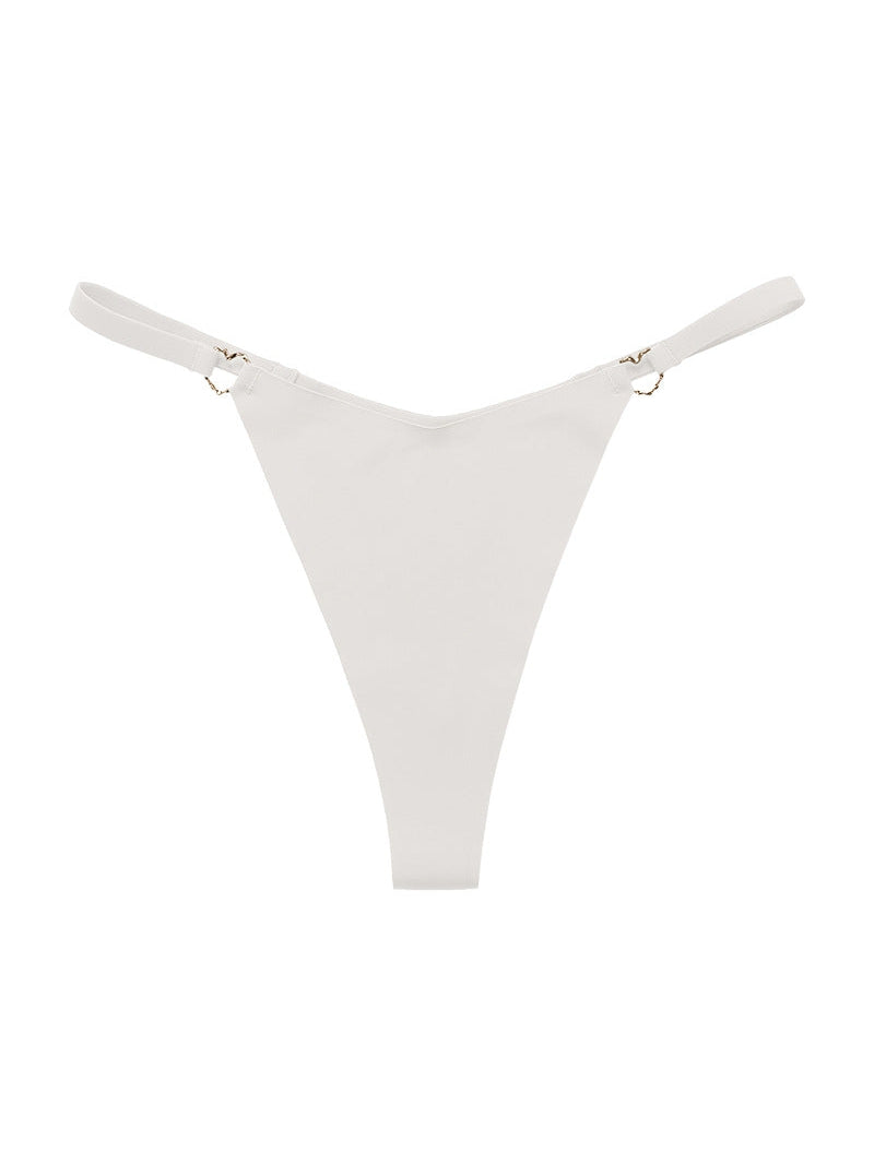 ZASUWA Female Heart Shape Seamless T-back Multicolor Panties