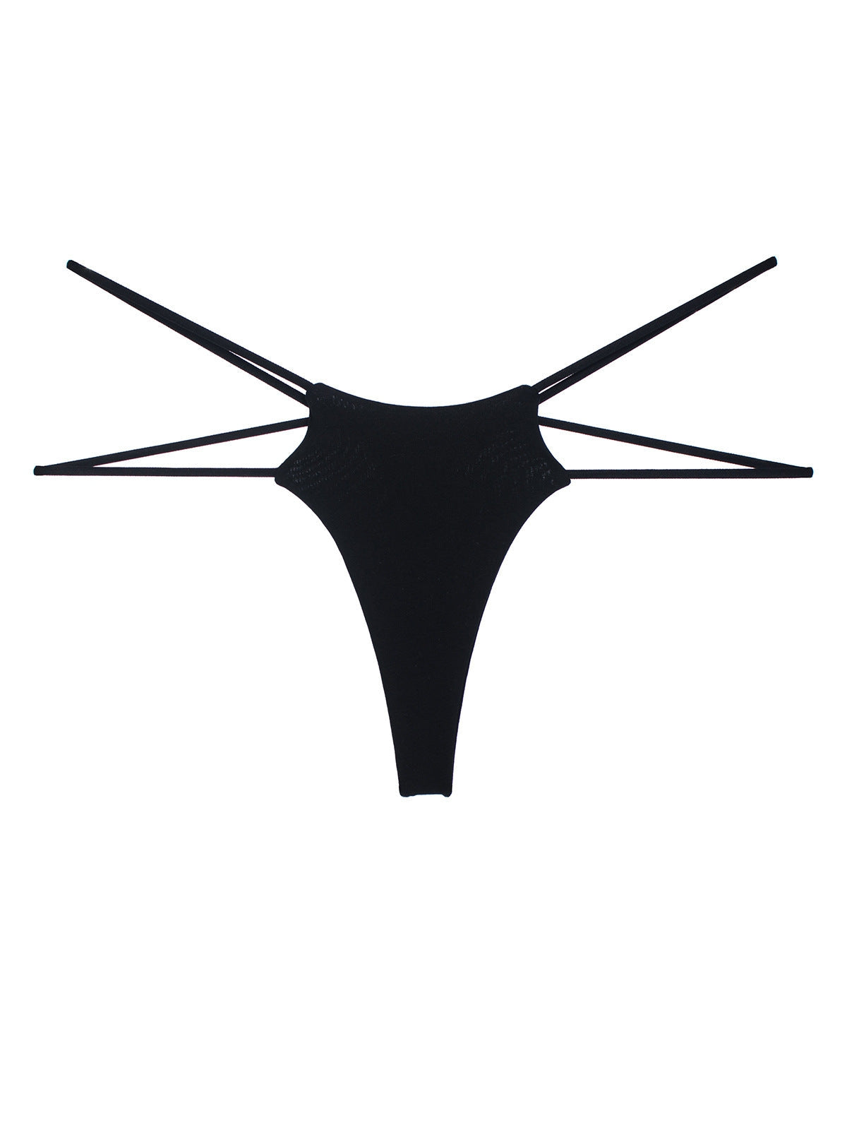 ZASUWA Female Unique Double Girdle Leopard Sports Panties