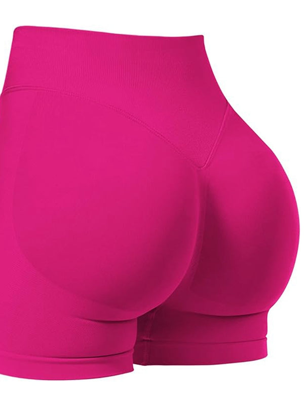 ZASUWA Female Scrunch Bum Spandex Gym Booty Shorts