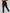 ZASUWA Female Contrast Color Stripe High-rise Flare Leggings