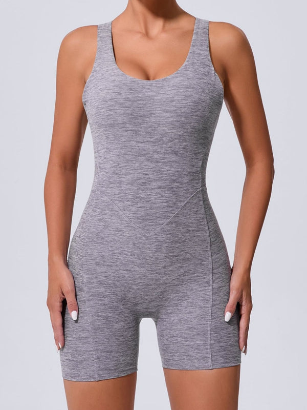 ZASUWA Female Backless Hip-lift Romper