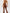 ZASUWA Female Cross Back Split Flare Booty Jumpsuit